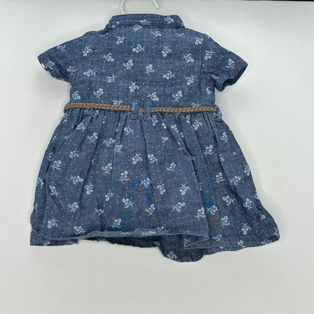 Carter's Dress Cardigan Set Baby‎ Girl 3M Pink Teal White Excellent Floral 6pc